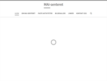 Tablet Screenshot of maisenteret.no